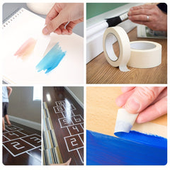 DIY Masking Paper Tape Painting Cover Up Adhesive Art Supplies