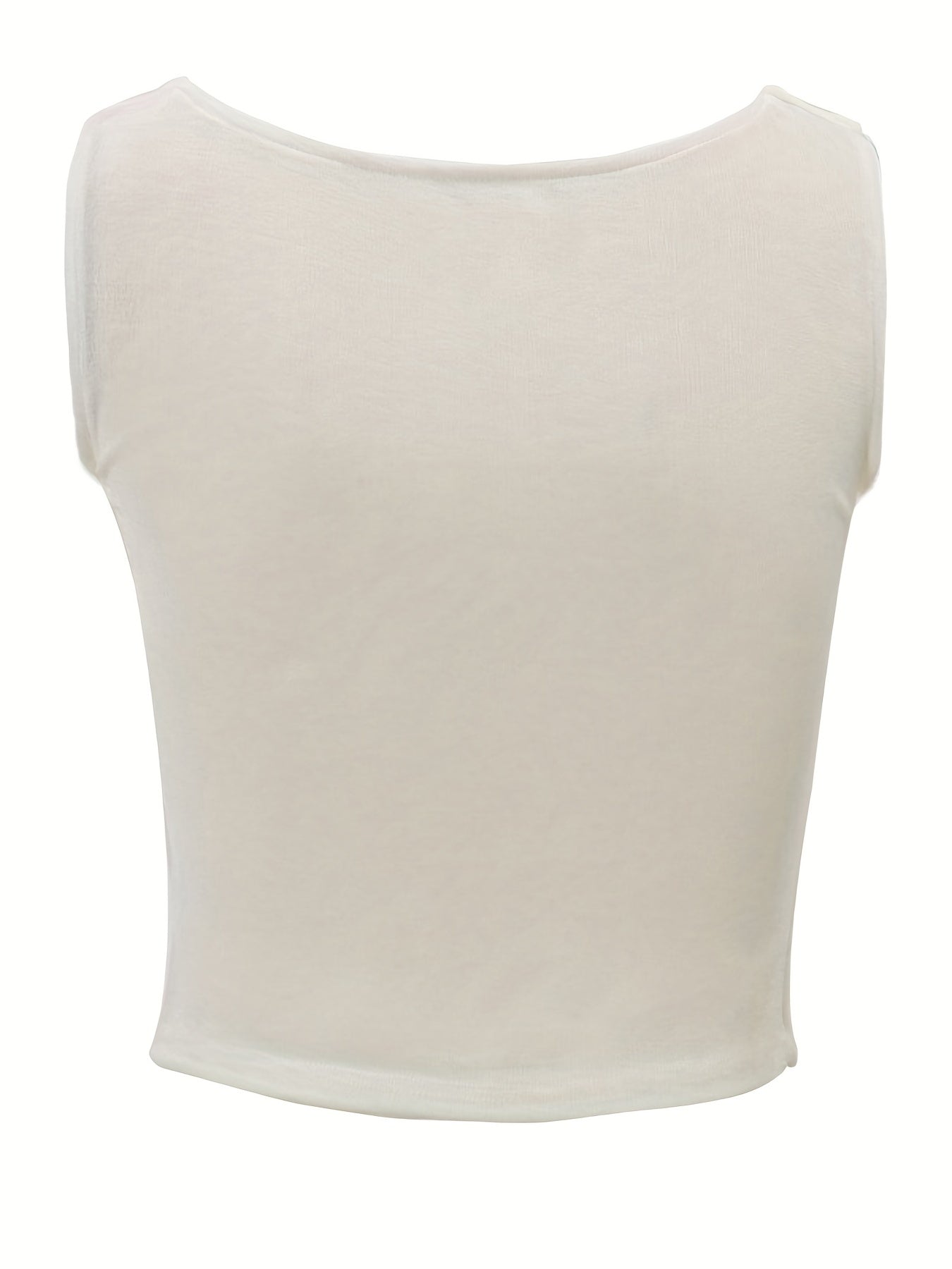 Women's Square Neck Tank Top Sleeveless Sexy Casual Top