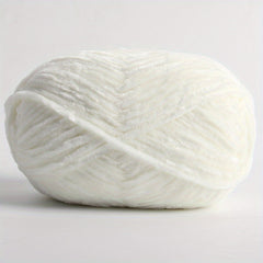 Soft Velvet Chenille Crochet Yarn for Sweater Scarf Doll Amigurumi Blanket