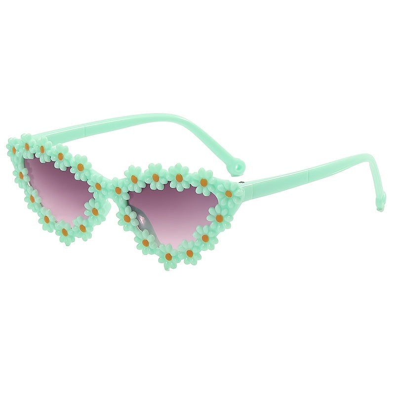 Kids Flower Frame Polarized Sunglasses For Girls And Boys