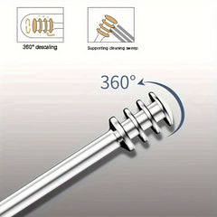 6pcs Stainless Steel Ear Wax Removal Tool Spiral Ear Cleaner Set