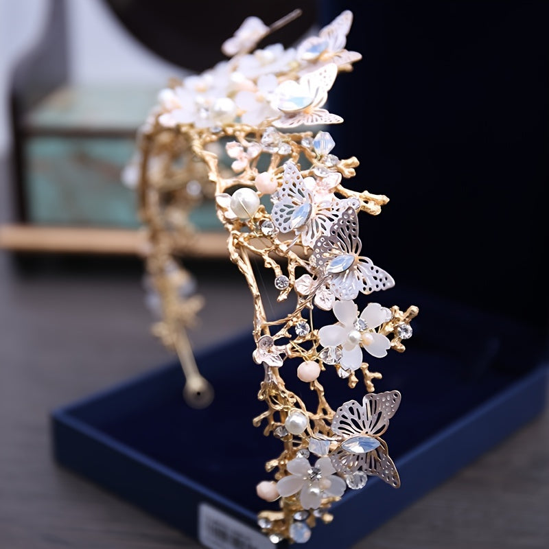 Bridal Jewelry Sets Crystal Beads Faux Pearl Costume Jewelry Sets
