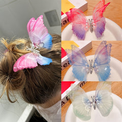 Butterfly Hair Clips for Baby Girls