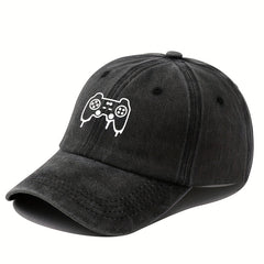 Game Console Printed Baseball Cap Vintage Dad Hat