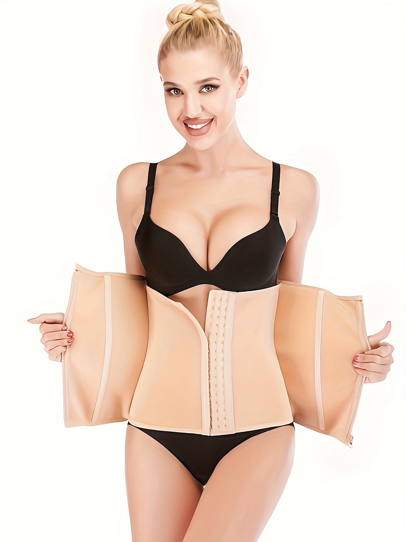 Zipper Waist Trainer Tummy Wrap Slimmer Belly Belt