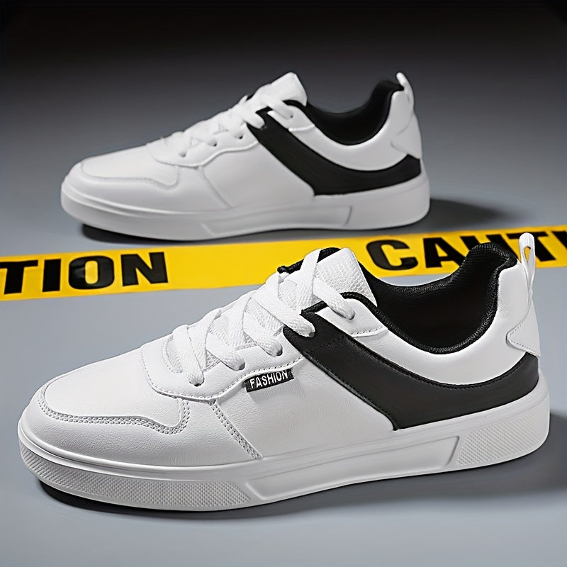 Men's Lace up Sneakers Skate Shoes Breathable Athletic Shoes