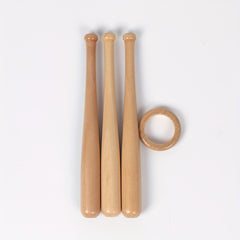 Wooden Baseball Holder Mini Baseball Bat Holder With Baseball