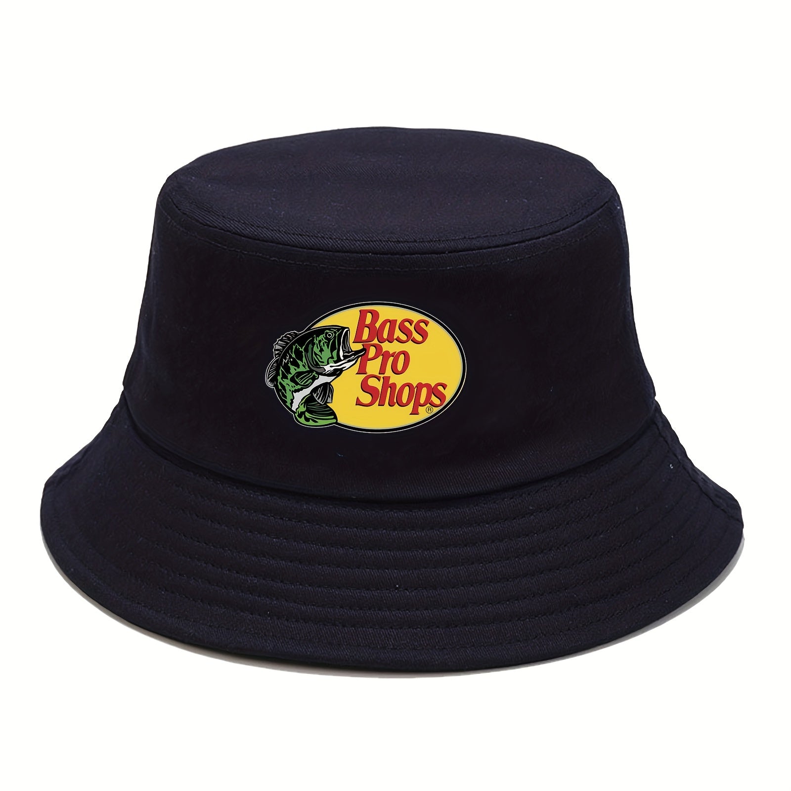 Fish Print Casual Bucket Hat Unisex Hip Hop Sunscreen Basin Hat