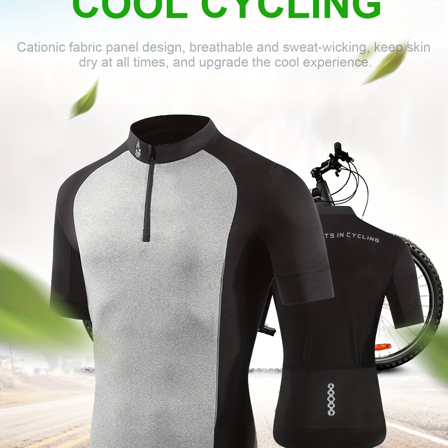 Men's Short Sleeve Motorcycle Off road T shirt Quick Dry Outdoor Top