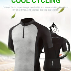 Men's Short Sleeve Motorcycle Off road T shirt Quick Dry Outdoor Top