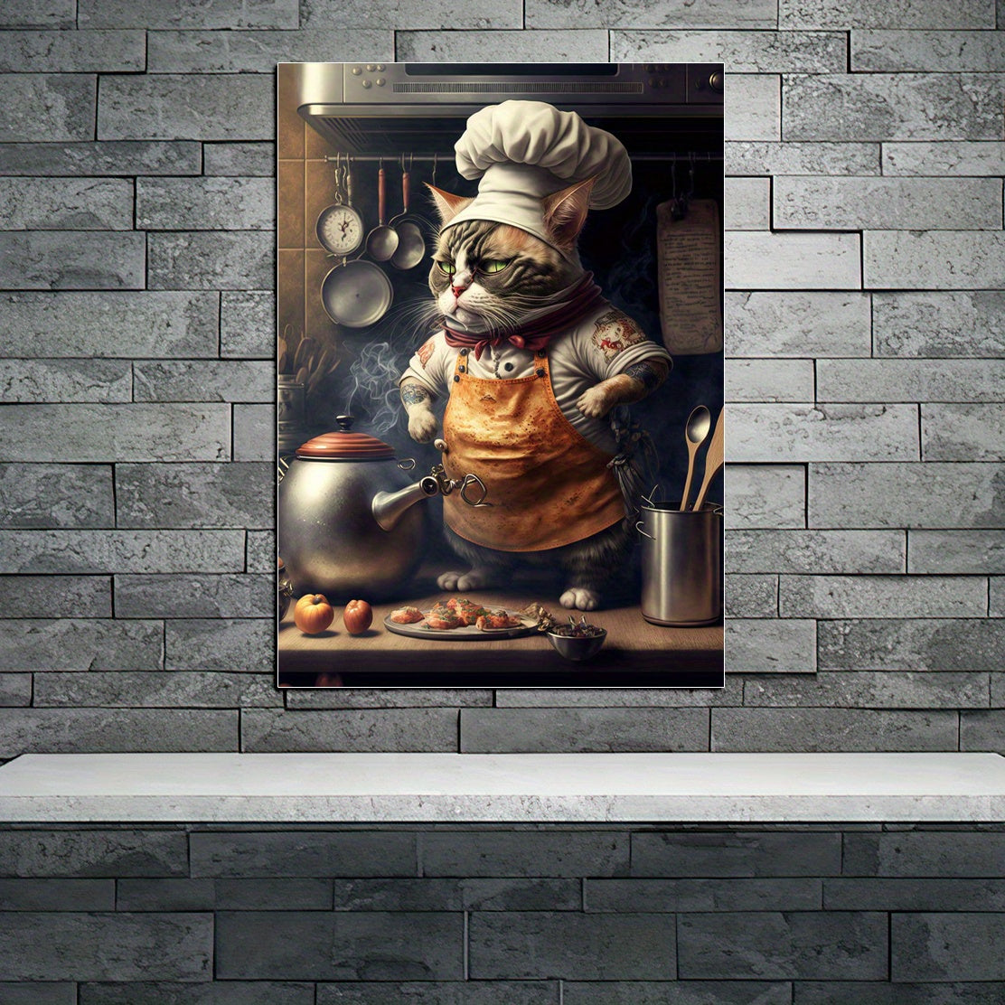 Modern Angry Cat Wall Stickers Home Decor Large Size