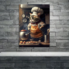 Modern Angry Cat Wall Stickers Home Decor Large Size