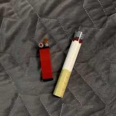 Creative MOC Building Block Model Smoking Finger Cigarette Prop Birthday Gift