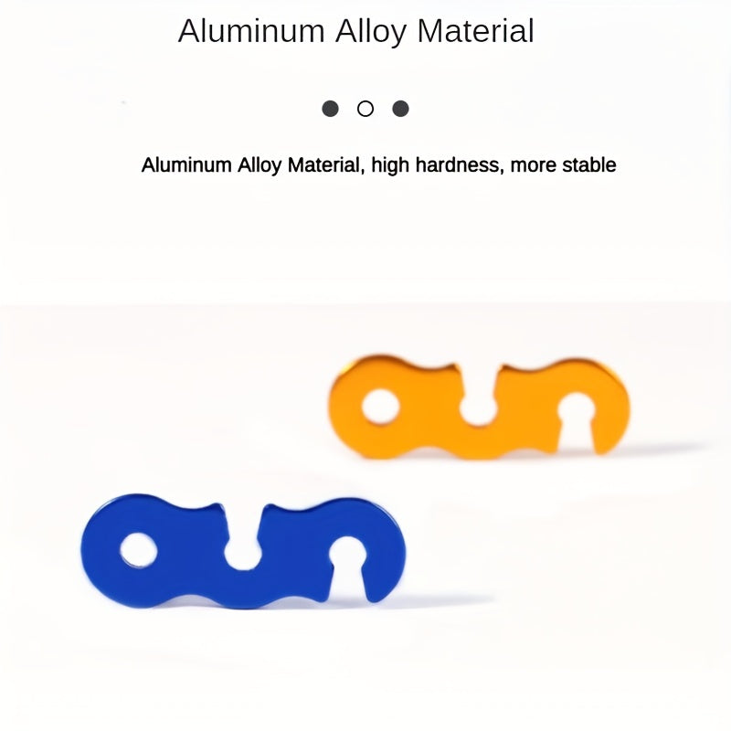 10pcs Adjustable Tent Cord Rope Buckles Tensioners Fastener