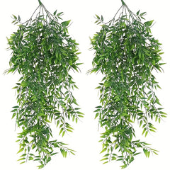 Artificial Bamboo Leaves Wall Hanging Decoration