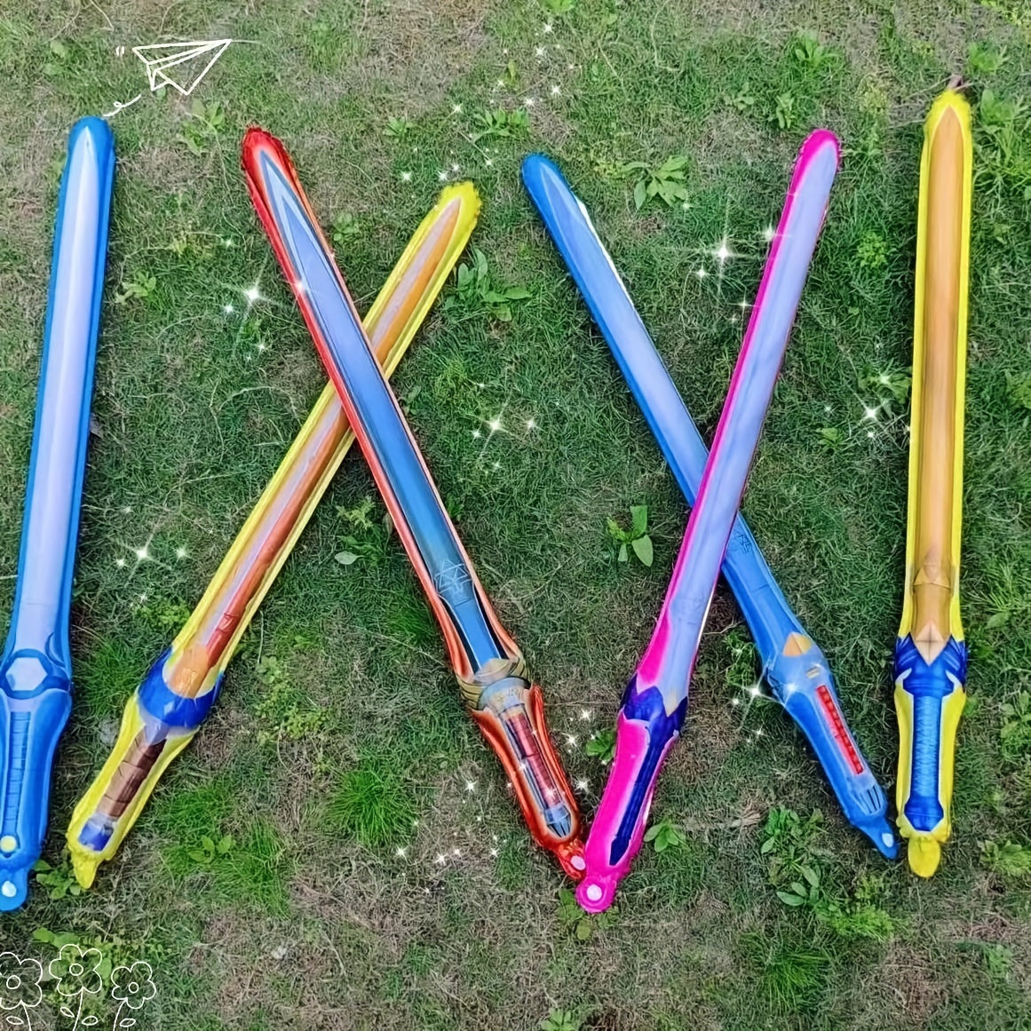 8pcs Party Sword Balloon Decoration for School Celebrations