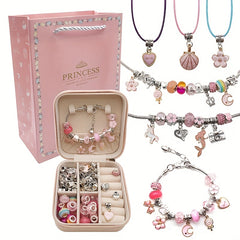 DIY Jewelry Making Kit for Girls - Beaded Bracelet Creative Set