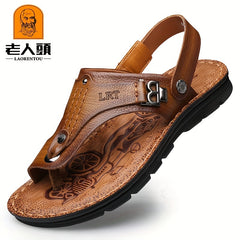Men's Arch Support Flip Flops Lightweight Comfortable Sandals