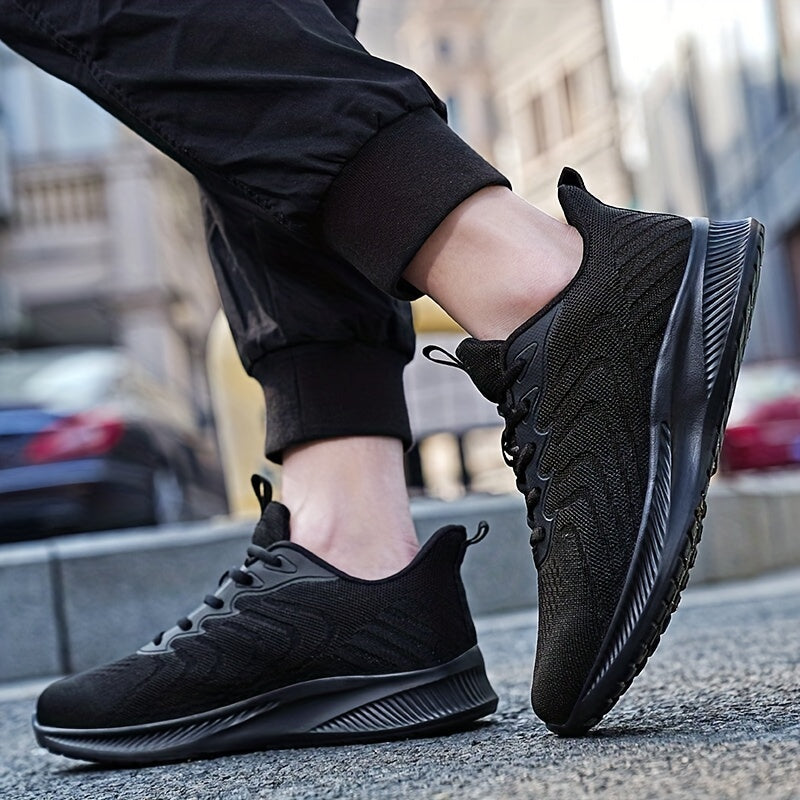 Men's Breathable Lightweight Running Shoes Spring And Summer