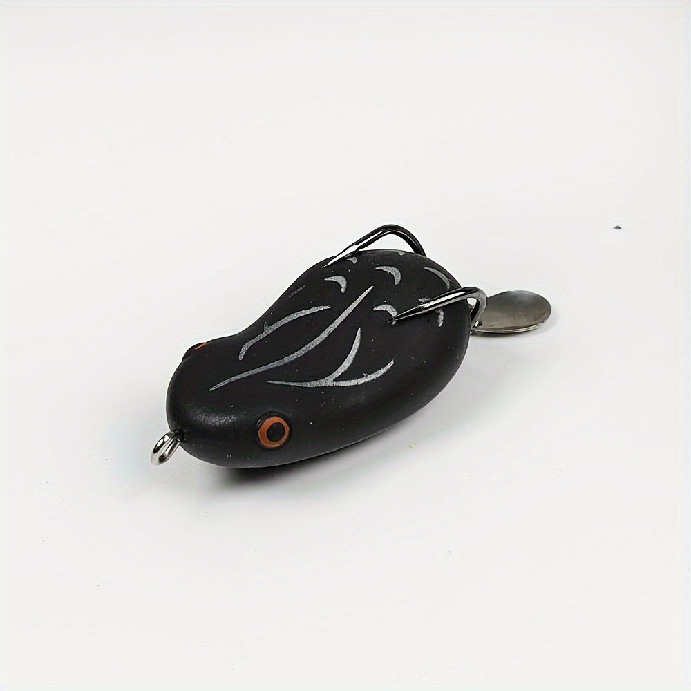 10pcs Bionic Soft Frog w/ Blade 8-14g Silicone Soft Bait Sea Fishing Tackle