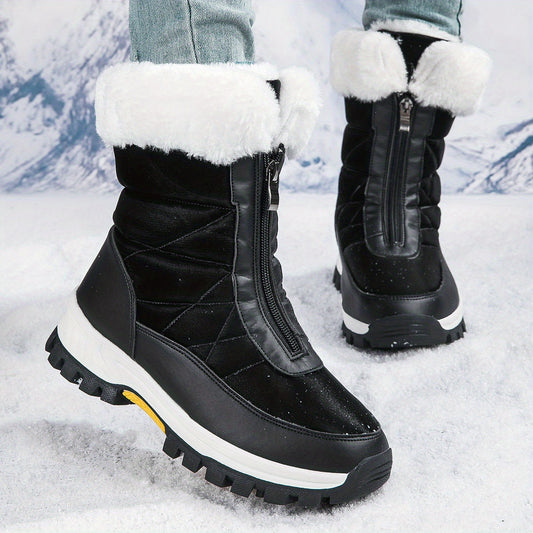 Women's Waterproof Snow Boots Winter Warm Hiking Boots