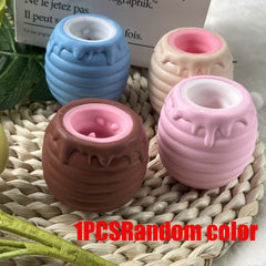 Honey Pot Rabbit Squeeze Toy Colorful Novelty Gift for Halloween & Parties
