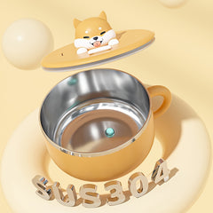 Stainless Steel Ramen Bowl Salad Bowl Drama Special Tableware