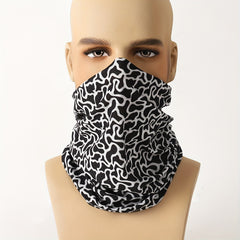 Men's Printed Cycling Neck Gaiter