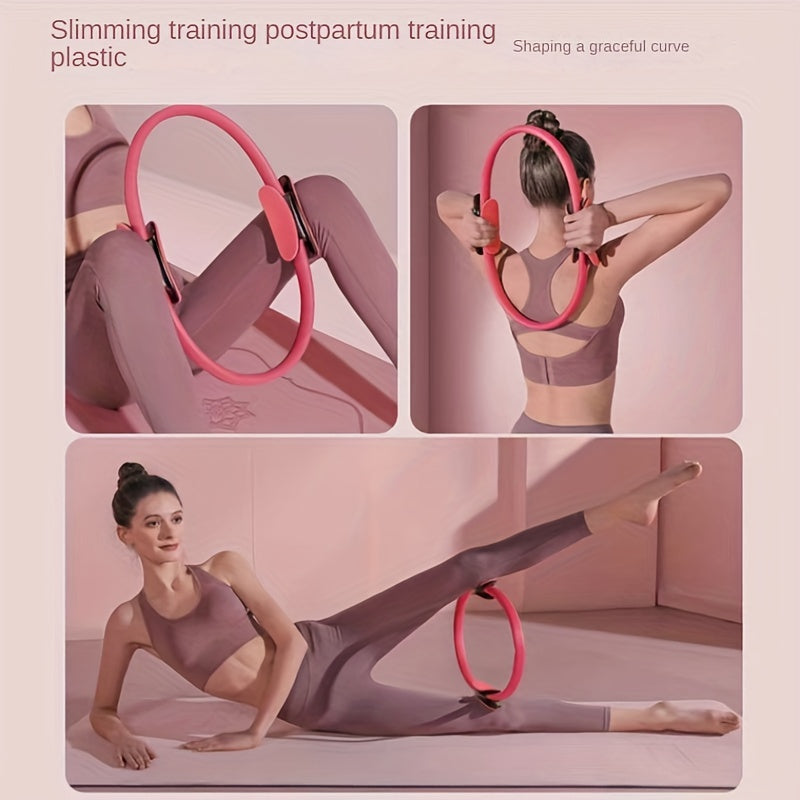 Yoga Pilates Ring With Handles for Thigh Training and Body Shaping