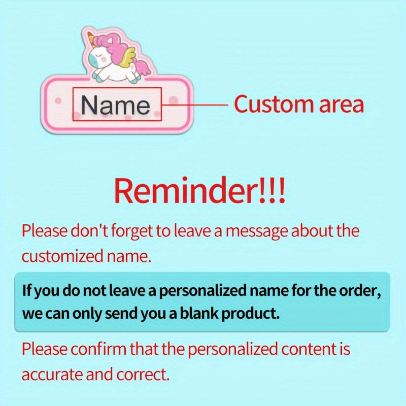 Custom Waterproof Clothing Name Labels - Set of 24pcs