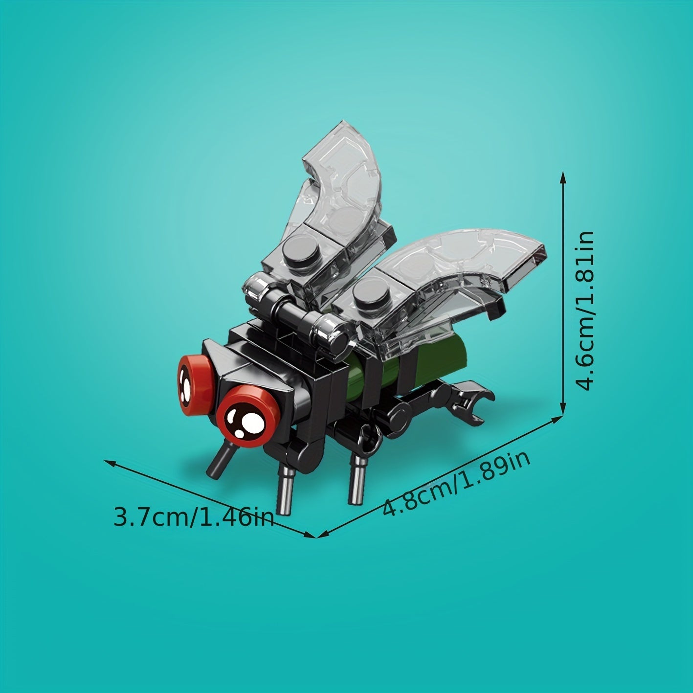 Insect Series Toy Building Blocks Butterfly Model Gift Set