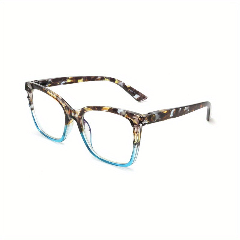 Oversized Square Men's Reading Glasses Anti Blu ray Computer Reader