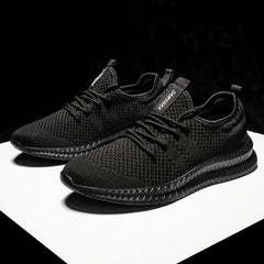 Men's Knit Running Shoes Lightweight Athletic Sneakers