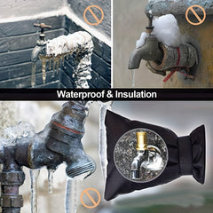2pcs Outdoor Winter Faucet Anti freezing Protective Covers