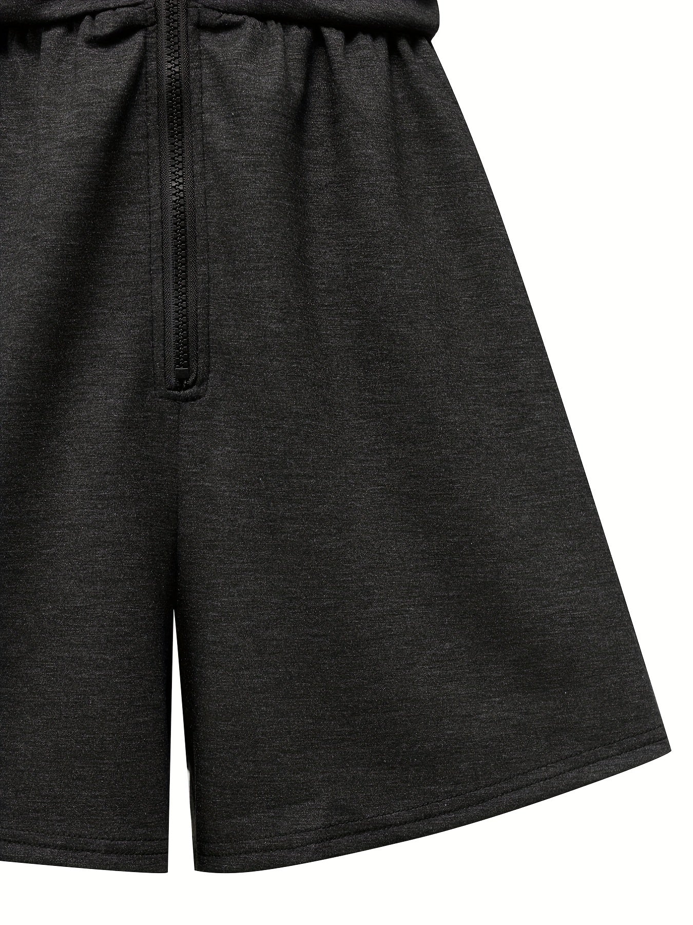 Casual Drawstring Hooded Romper Jumpsuit Women's Clothing