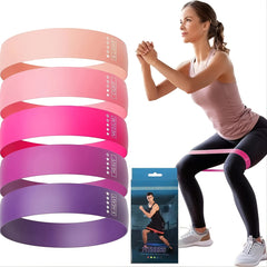 5 Pack Resistance Tapes - Stylish Bands for Workouts