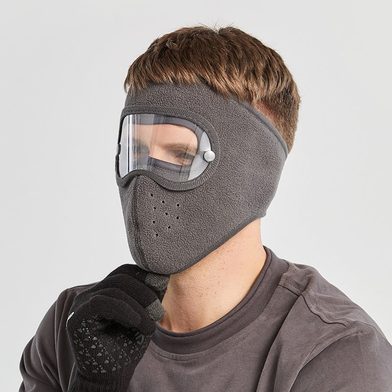 Polar Fleece Riding Goggles for Halloween Costume