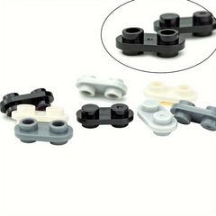 50pcs 1X2 Round Stud Blocks Double Sided Building Toy
