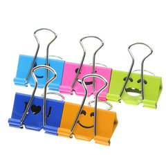 Large Medium Small Smiley Face Long Tail Clip Phoenix Tail Clip