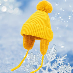 Middle School Boy's Ear Protection Winter Hat
