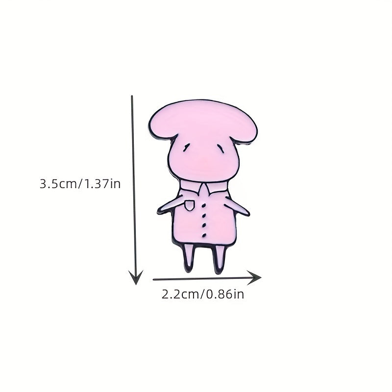 Cartoon Rabbit Brooch Couple Friendship Small Gift