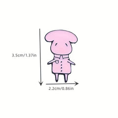 Cartoon Rabbit Brooch Couple Friendship Small Gift
