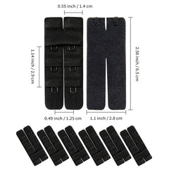 Bra Extender 2 Hooks Split 6 PCS