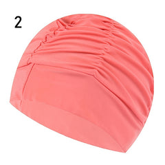 High Elastic Swimming Cap Breathable Comfortable Solid Swimming Hat
