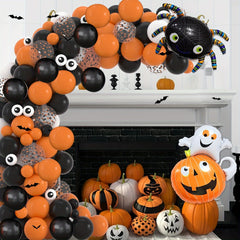 Halloween Balloons Garland Kit Orange Halloween Balloons Arch Kit