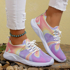 Mesh Breathable Running Shoes Lightweight Non Slip Outdoor Sneakers