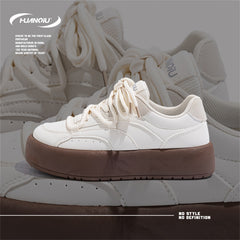 HUANQIU Women's Lace-up Lightweight Sports Sneakers