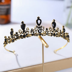 Rhinestone Baroque Crown Hairband Headband Party Favor Decorations