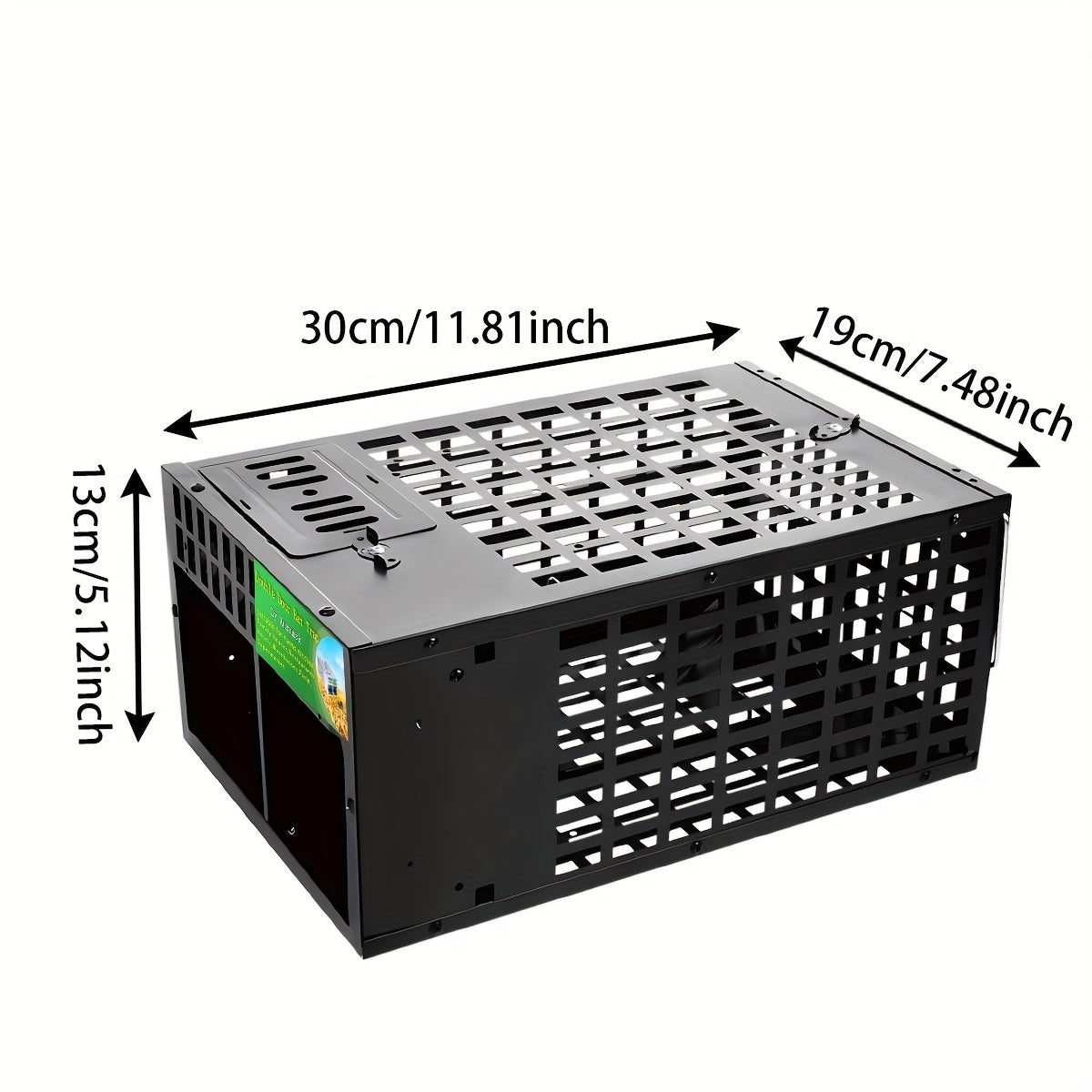 1pc Double Door Rat Trap Cage for Pest Control