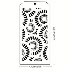 Seamless Stencil for Scrapbooking Paper Card Making Craft